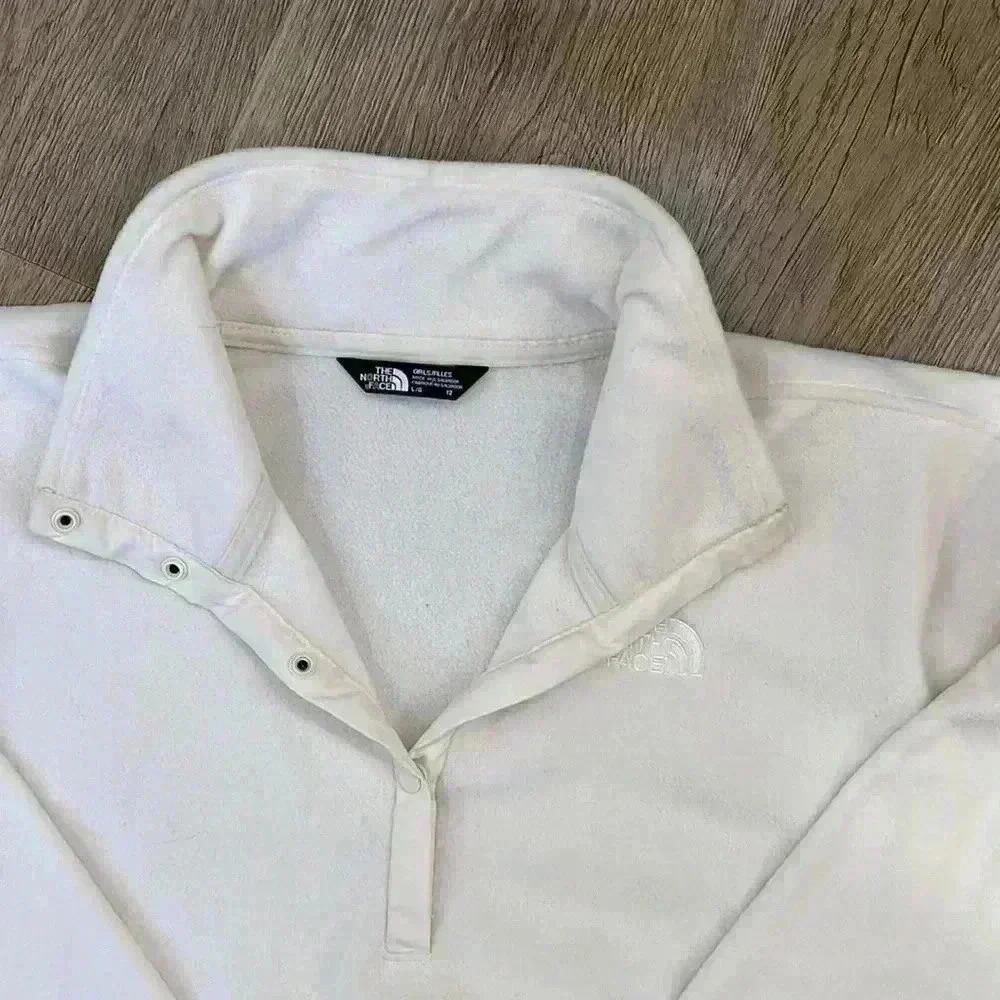 The North Face Girl’s Half-Snap Sweatshirt, Large (Size 12) - New Without Tags - Picture 2 of 9